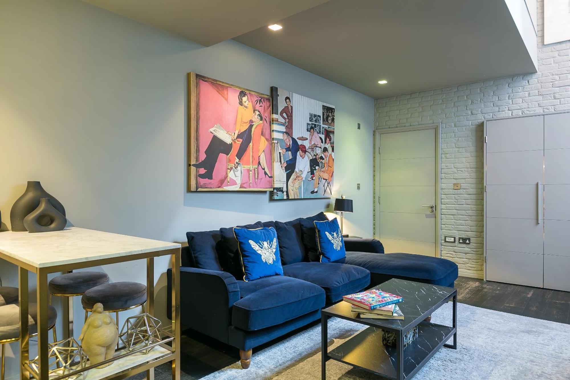 Urban Chic - Stukeley Apartment London Ngoại thất bức ảnh