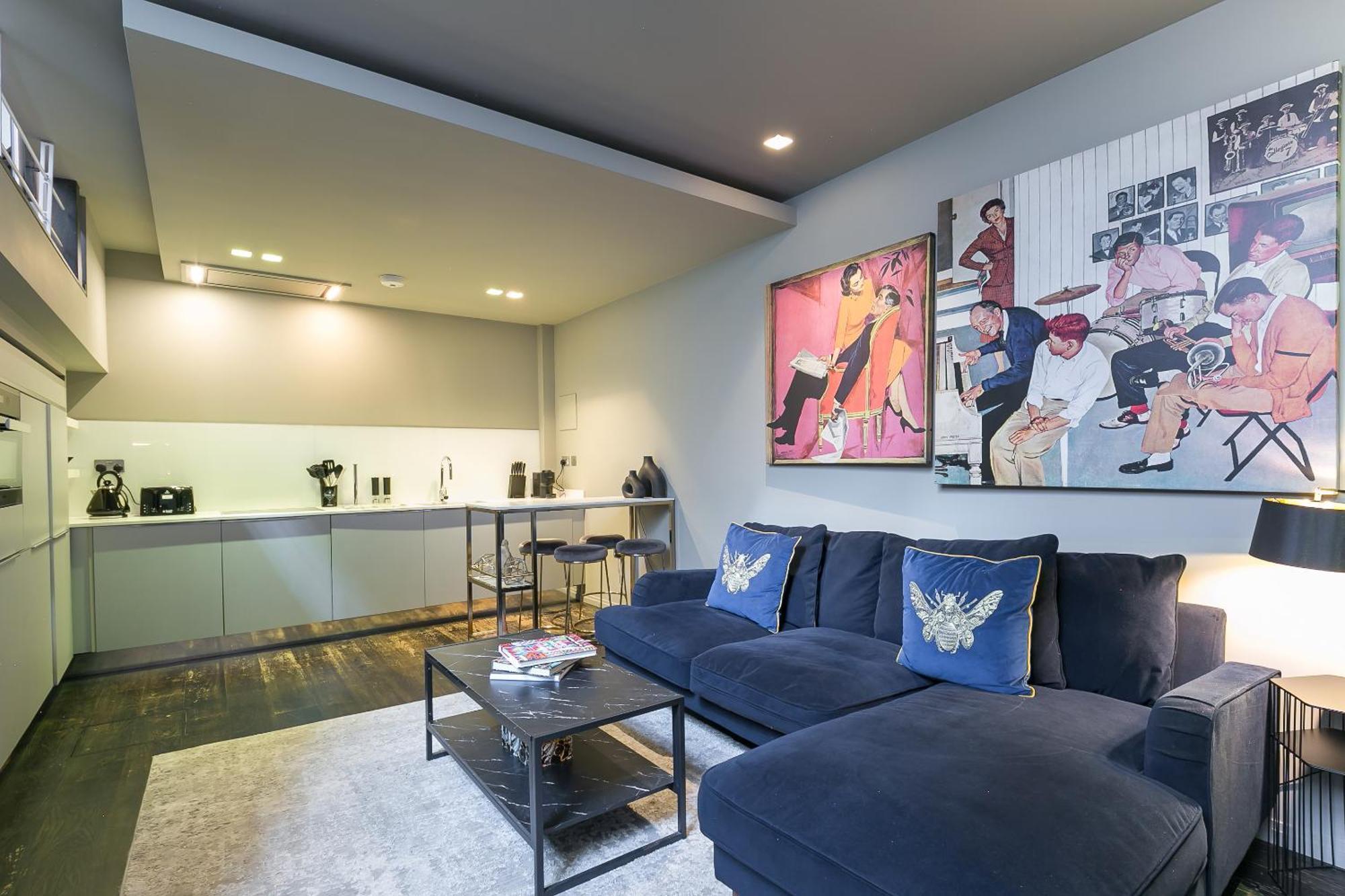 Urban Chic - Stukeley Apartment London Ngoại thất bức ảnh